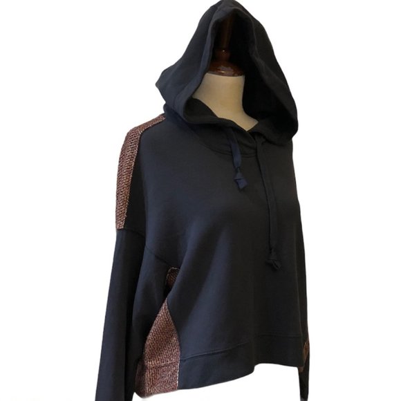 Anthropologie NWT Saturday Sunday Tweed Hoodie SzS - Picture 4 of 9